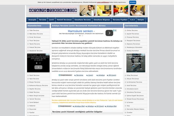 Chimera theme site design template sample