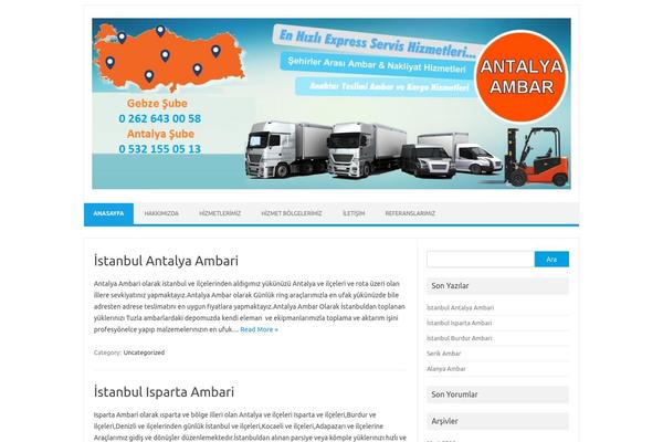 Parallax theme site design template sample