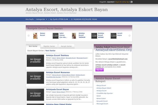 ClassiPress theme site design template sample