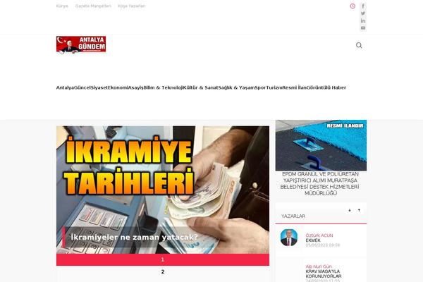Neva theme site design template sample