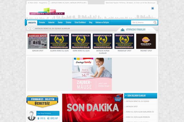 Yrehber theme site design template sample