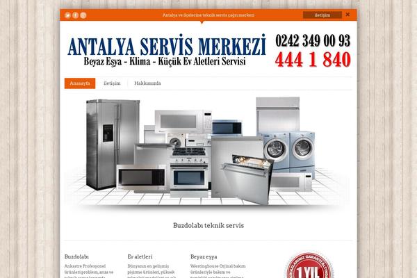 InfoWay theme site design template sample