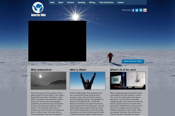 Ultimatum theme site design template sample