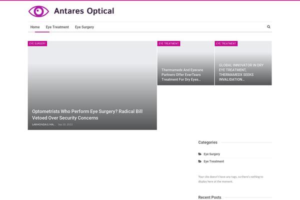 Site using ACF Recent Posts Widget plugin