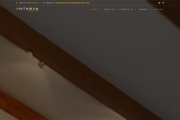 Archi theme site design template sample
