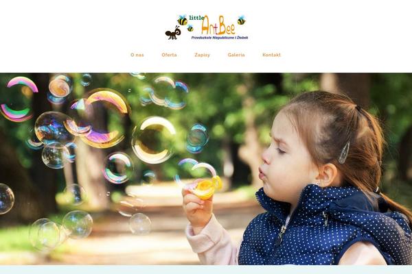 The-core-child theme site design template sample