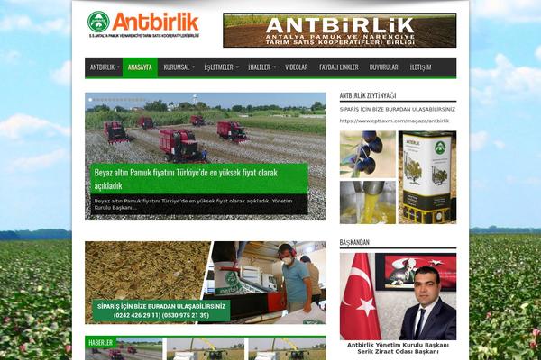 Jarida theme site design template sample