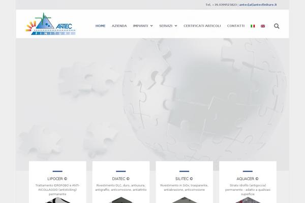 Thecompany-child theme site design template sample