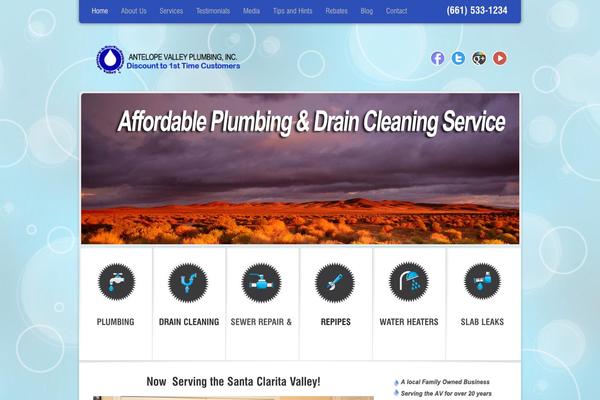 Arctica theme site design template sample