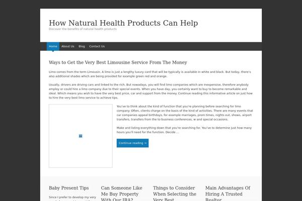 Expound theme site design template sample