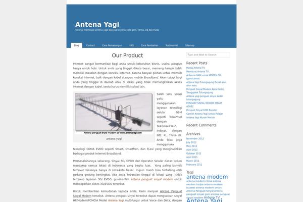 K2 theme site design template sample