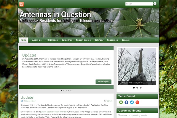 Graphene theme site design template sample
