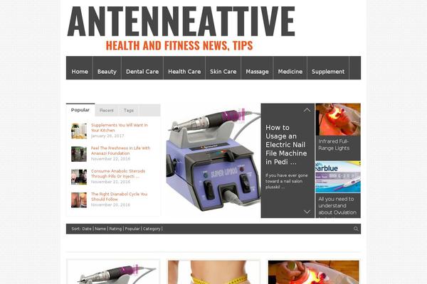 FlyingNews theme site design template sample