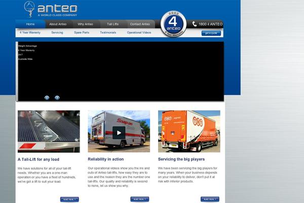 anteo.com.au site used Anteo