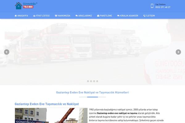 antepevdenevenakliyat.net site used Tasimacilik