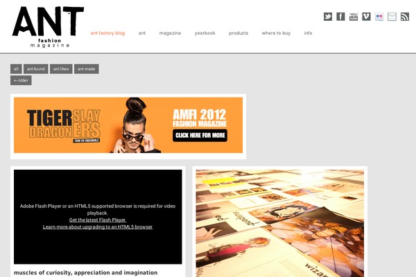 antfashionmagazine.com site used Ant