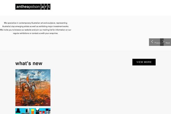 antheapolsonart.com.au site used Antheapolsonart
