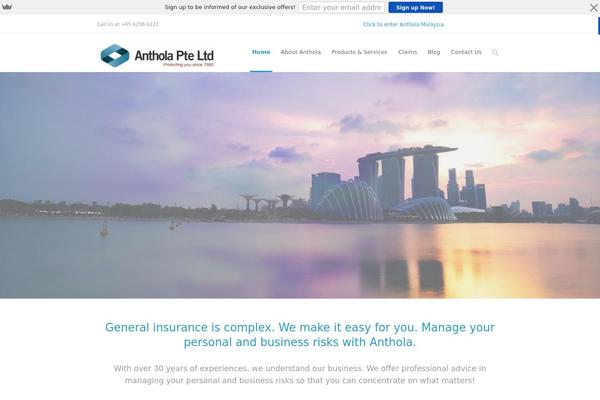 antholagroup.com site used Inovado_theme