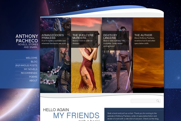 Micro theme site design template sample
