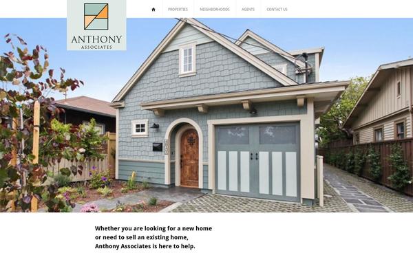 Realestast theme site design template sample