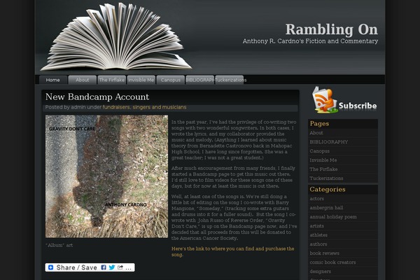 anthonycardno.com site used Black-bible