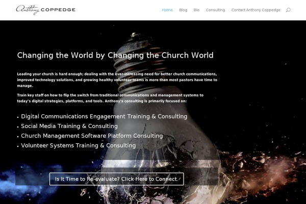 Divi theme site design template sample
