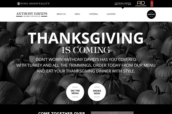 Ad theme site design template sample