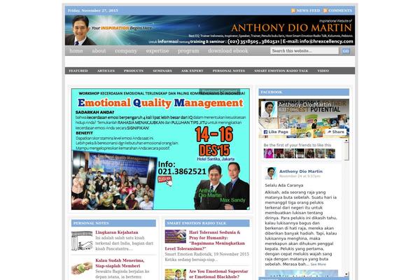 Lifestyle 1.0 theme site design template sample