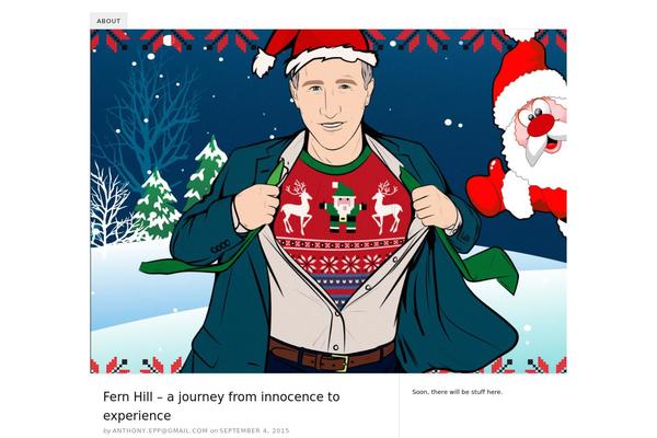 Thesis theme site design template sample