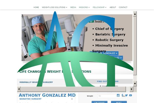Site using CC BMI Calculator plugin