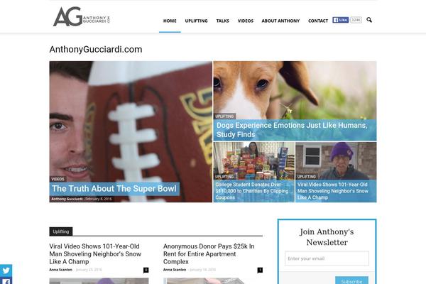 Gillion theme site design template sample