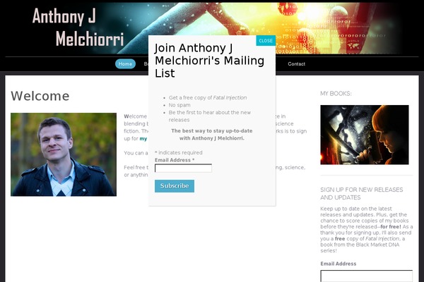 Delight theme site design template sample