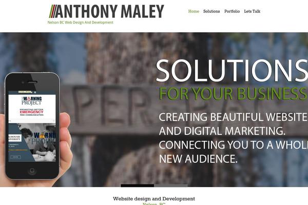 Am theme site design template sample