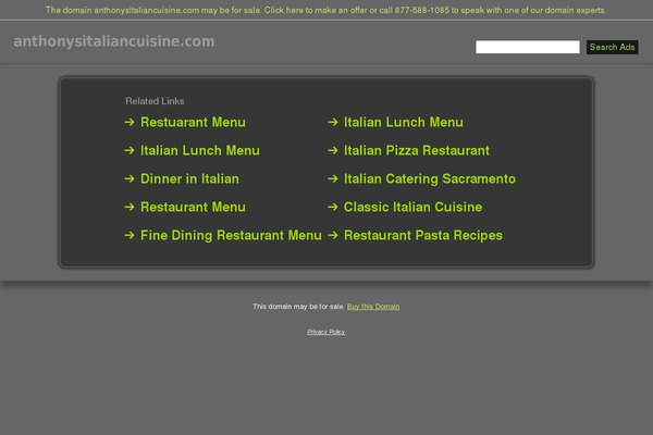 Therestaurantclassic theme site design template sample