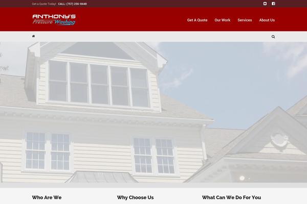 Worker theme site design template sample