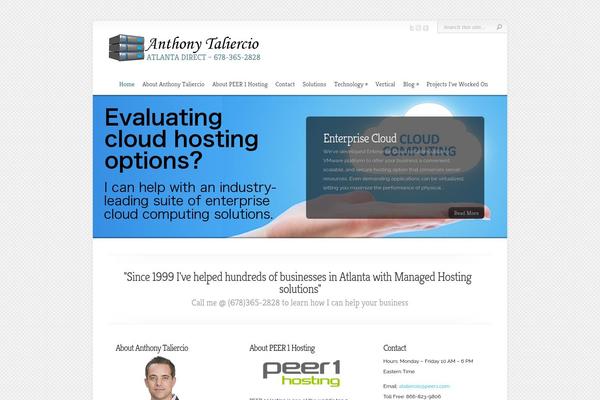 Chameleon theme site design template sample