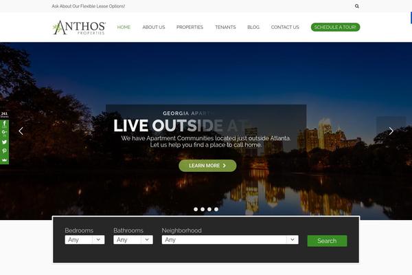 Site using Bne-flyout plugin