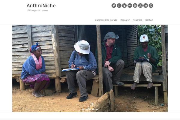 Spacious theme site design template sample