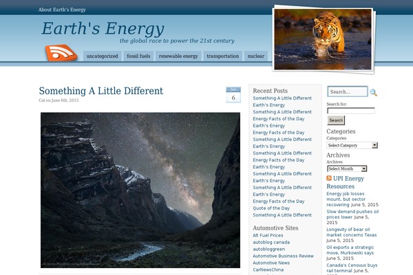 Blue Grace theme site design template sample