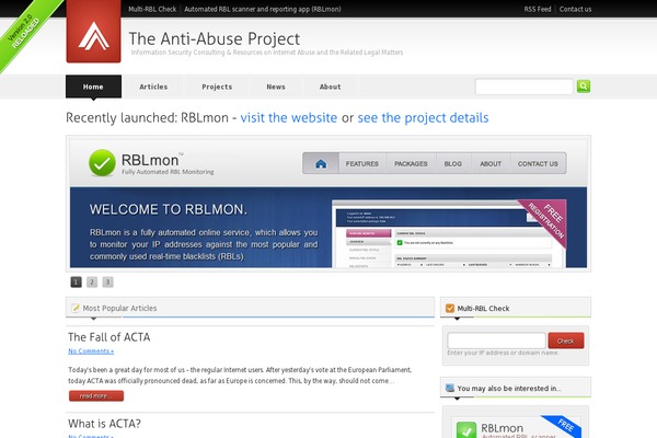 Site using Comment Validation plugin