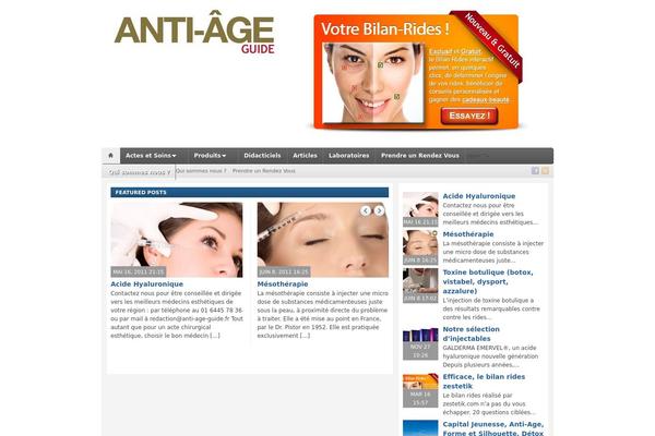 Telegraph theme site design template sample