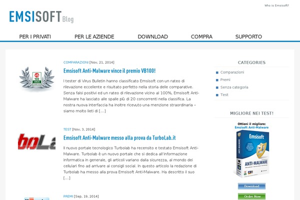 anti-malware-recensioni.it site used Emsisoft