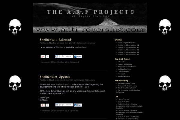 Black-LetterHead theme site design template sample