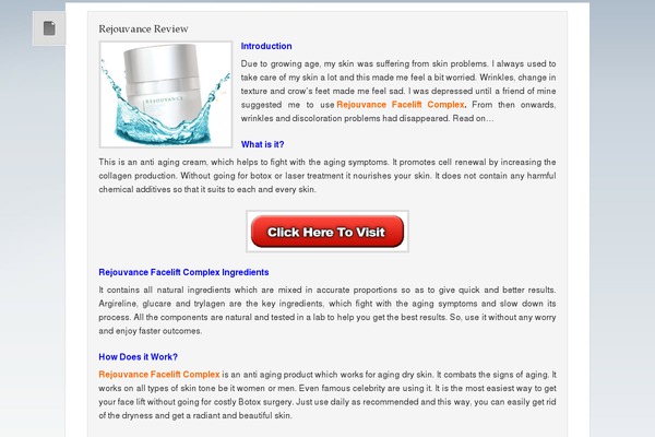 antiagingsolutionsbuy.com site used Mindstream