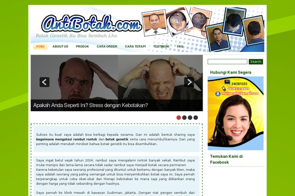 antibotak.com site used Healthy_green_lifestyle