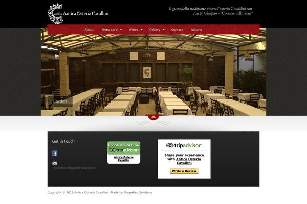anticaosteriacavallini.it site used The-restaurant