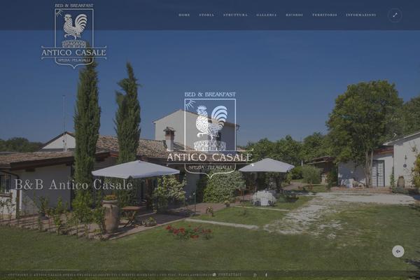 Kinetika theme site design template sample