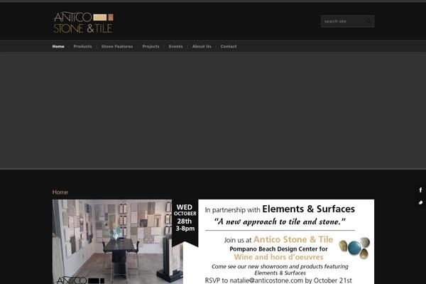 Replete theme site design template sample
