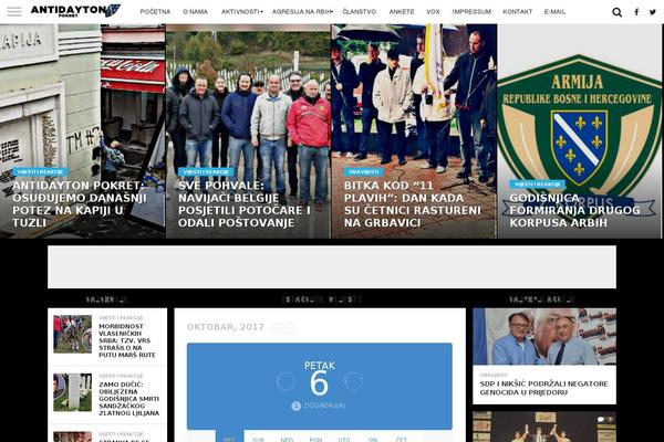 Site using Eventon-full-cal plugin