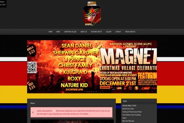 antiguagospelscene.com site used Photolux_v110